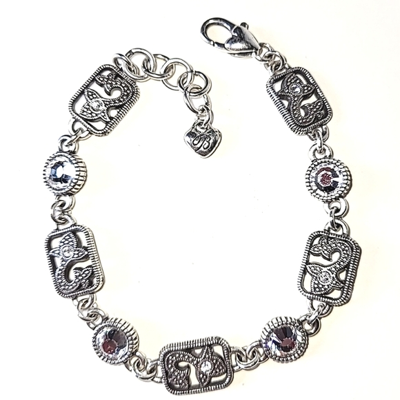 BRIGHTON "PACIFIC HEIGHTS" BRACELET - CRYSTAL ACCENTS - Picture 2 of 6